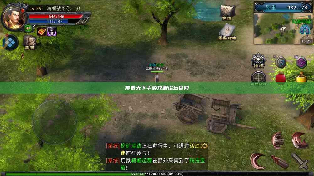 传奇天下手游攻略论坛官网