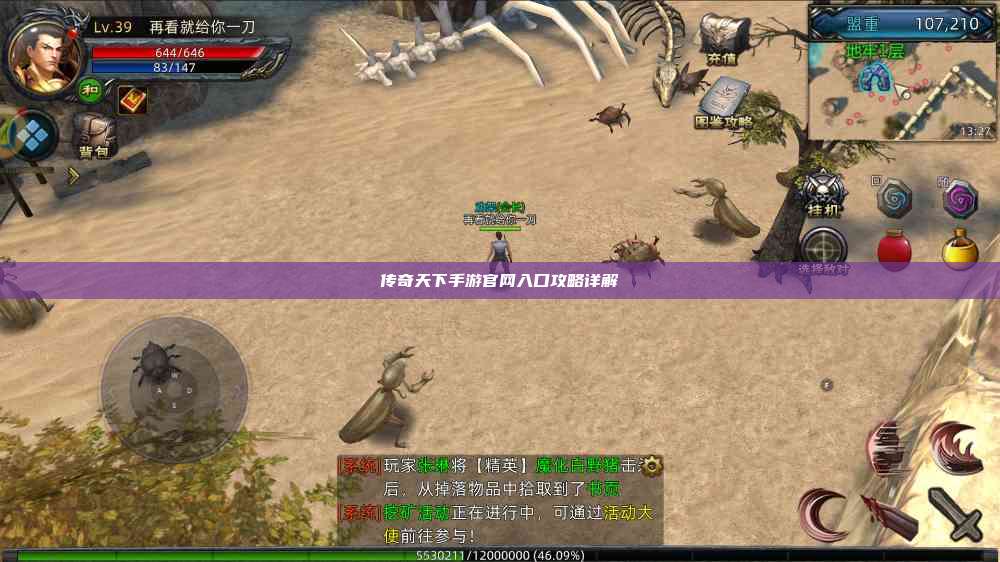 传奇天下手游官网入口攻略详解