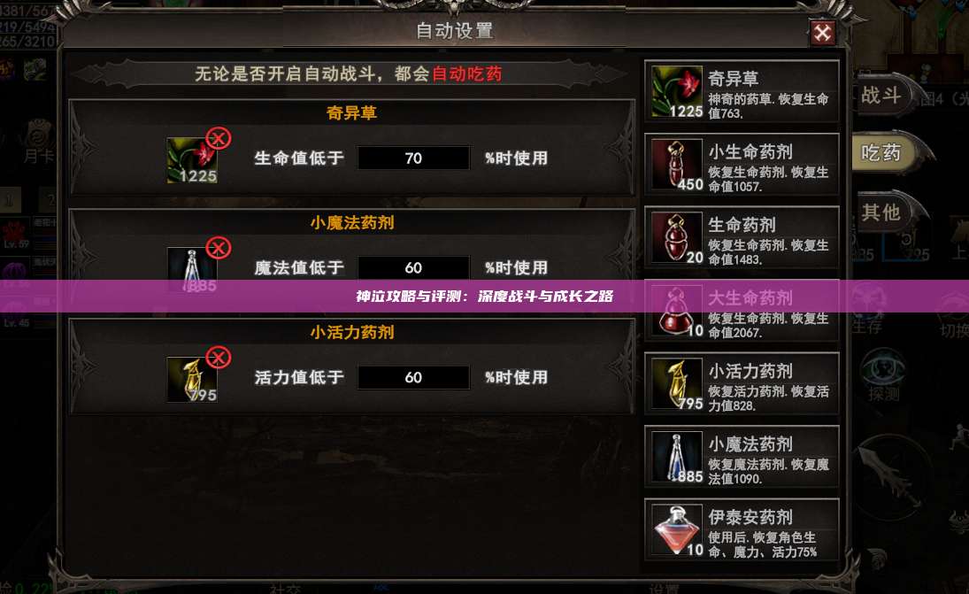 神泣攻略与评测：深度战斗与成长之路